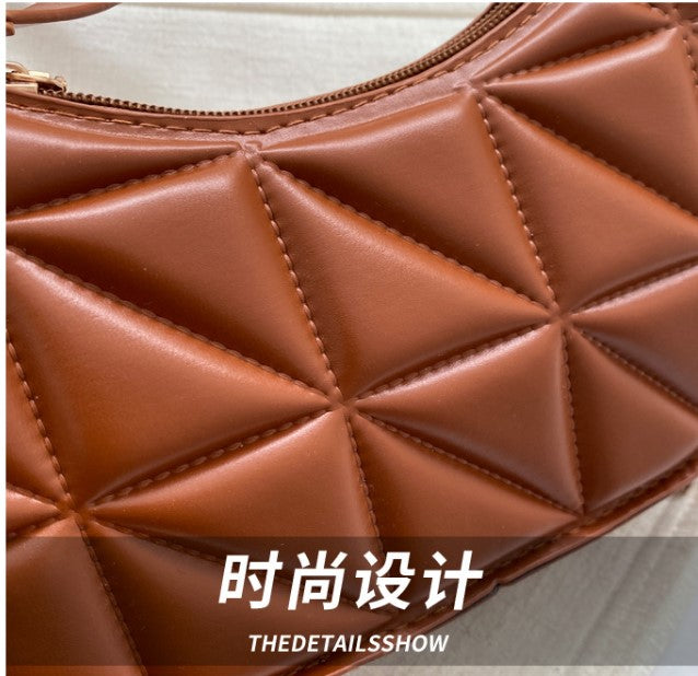 2024 spring and summer new retro casual handbag shoulder bag