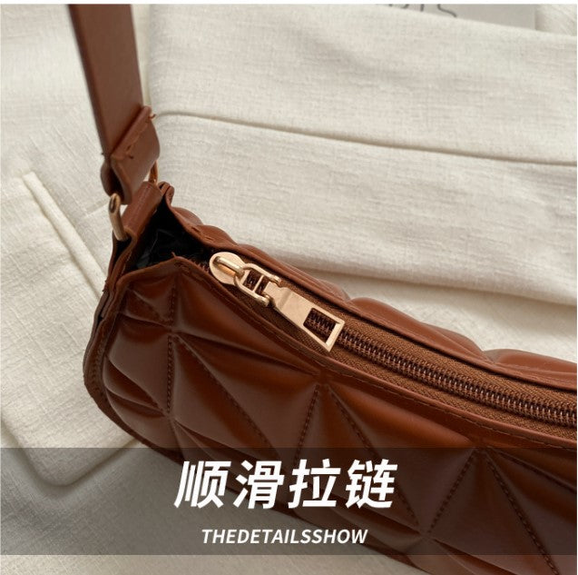 2024 spring and summer new retro casual handbag shoulder bag